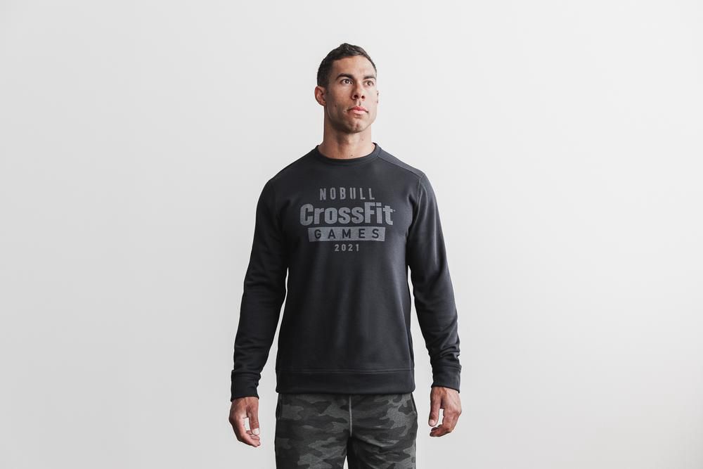 Sweats NOBULL Homme Noir - NOBULL Crossfit Games® 2021 Crew,France (8904-CHMZR)